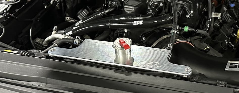 2015–2026 F150 Billet Degas Tank: Controlled Venting, Cleaner Engine Bay