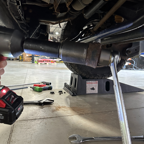 SPE Motorsport 20052024 6.7L Powerstroke Track Bar Bushing Removal To