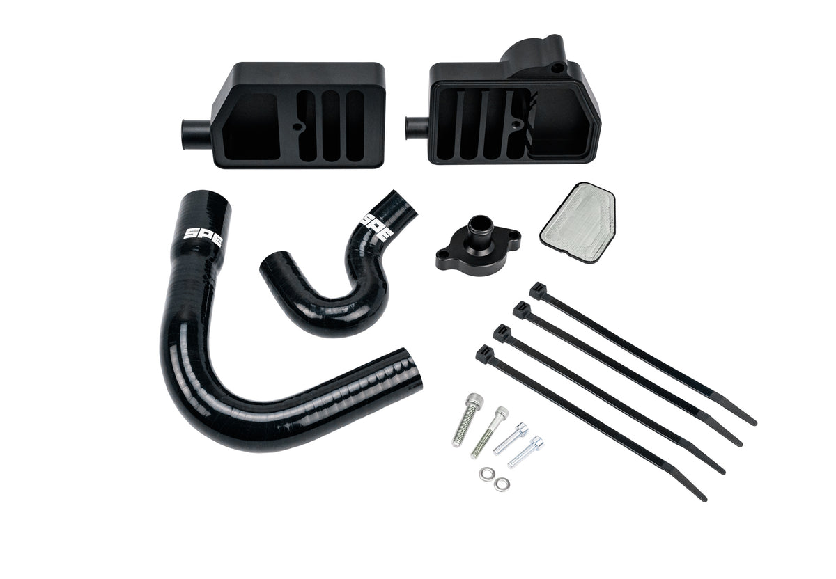 Spe Performance SPE Motorsport 2011+ 6.7L Powerstroke Recirculating CCV Kit - Snyder ...
