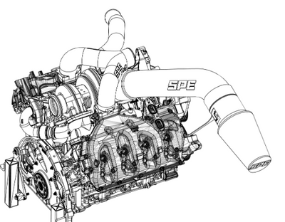 SPE Motorsport 6.7L Powerstroke Big AF Intake