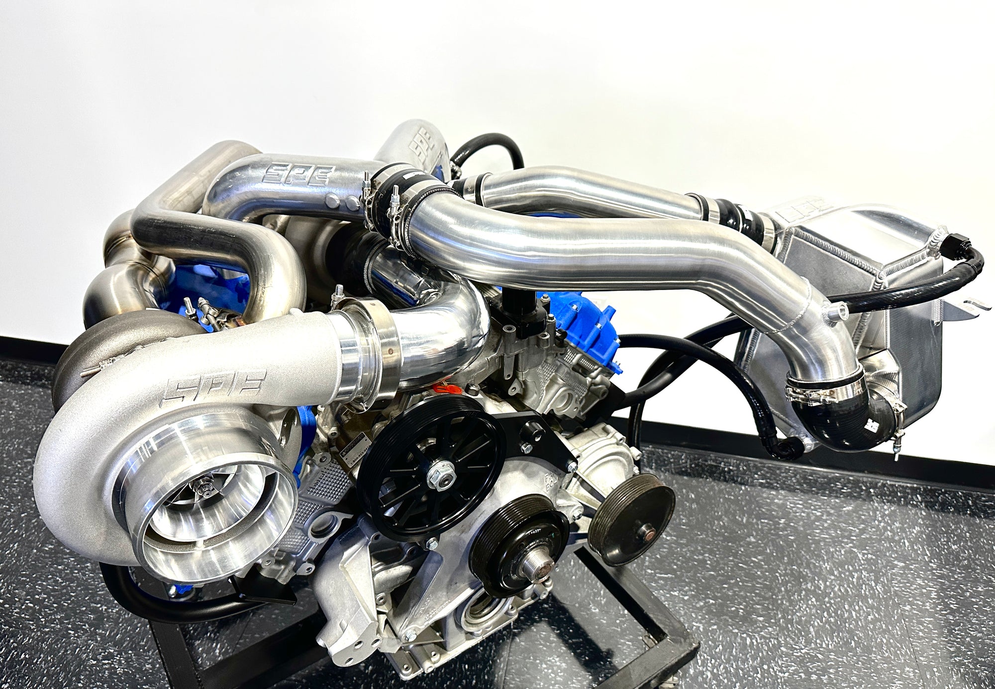 Spe Performance SPE Motorsport 2011+ 6.7L Powerstroke Death Stalker Compound Turbo Kit ...