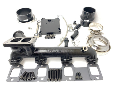 6.7 powerstroke t4 turbo mounting kit
