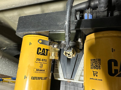 powerstroke fuel filter drain