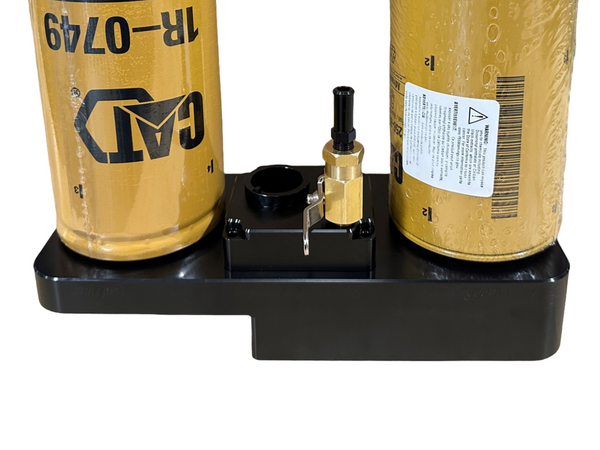 SPE Motorsport 2017+ 6.7L SPE (CAT) Fuel Filter System Drain Valve