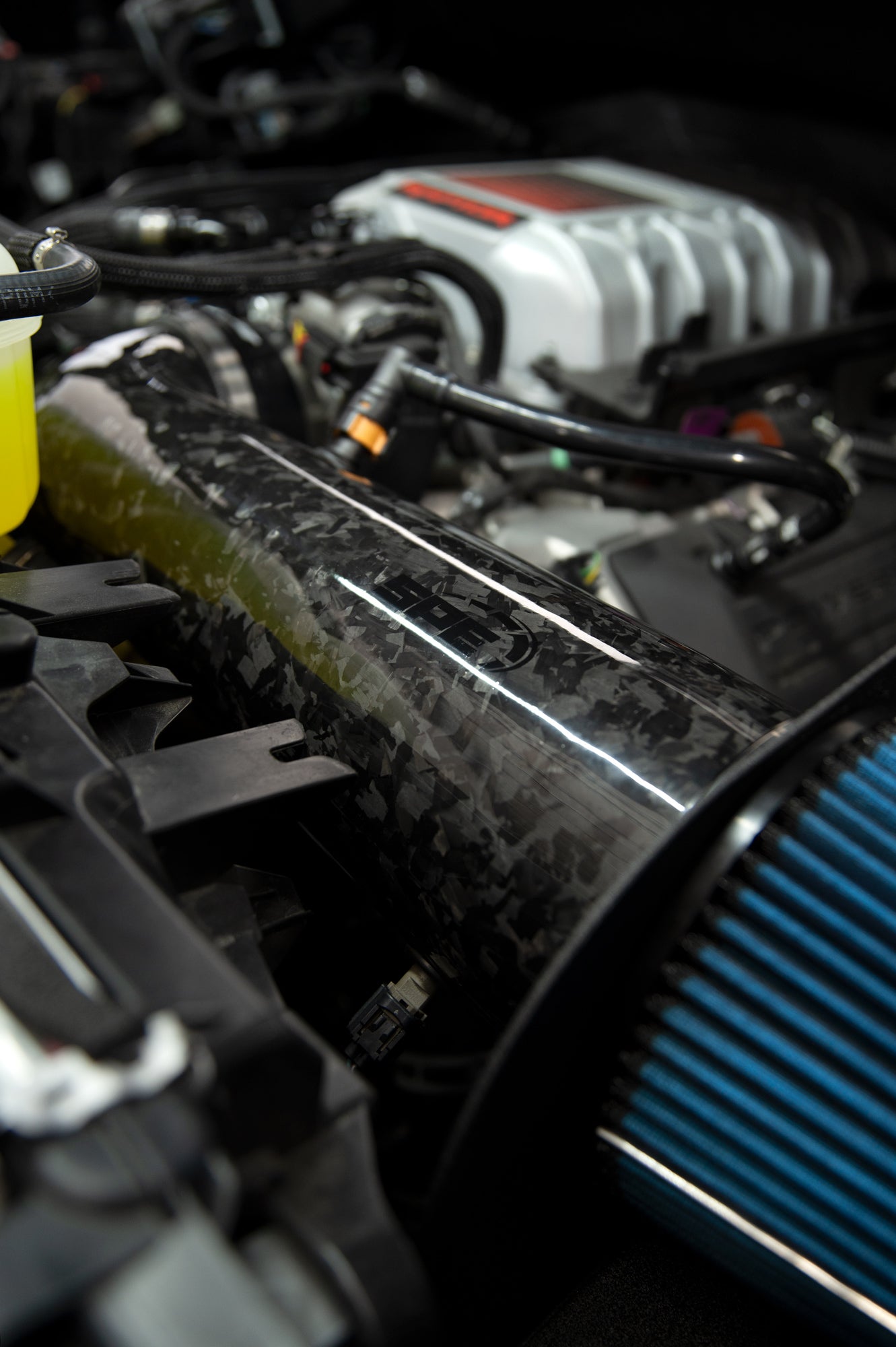 Ford Raptor R Intake SPE Motorsport 2023+ Raptor R Forged Carbon Fiber Intake - Snyder ...