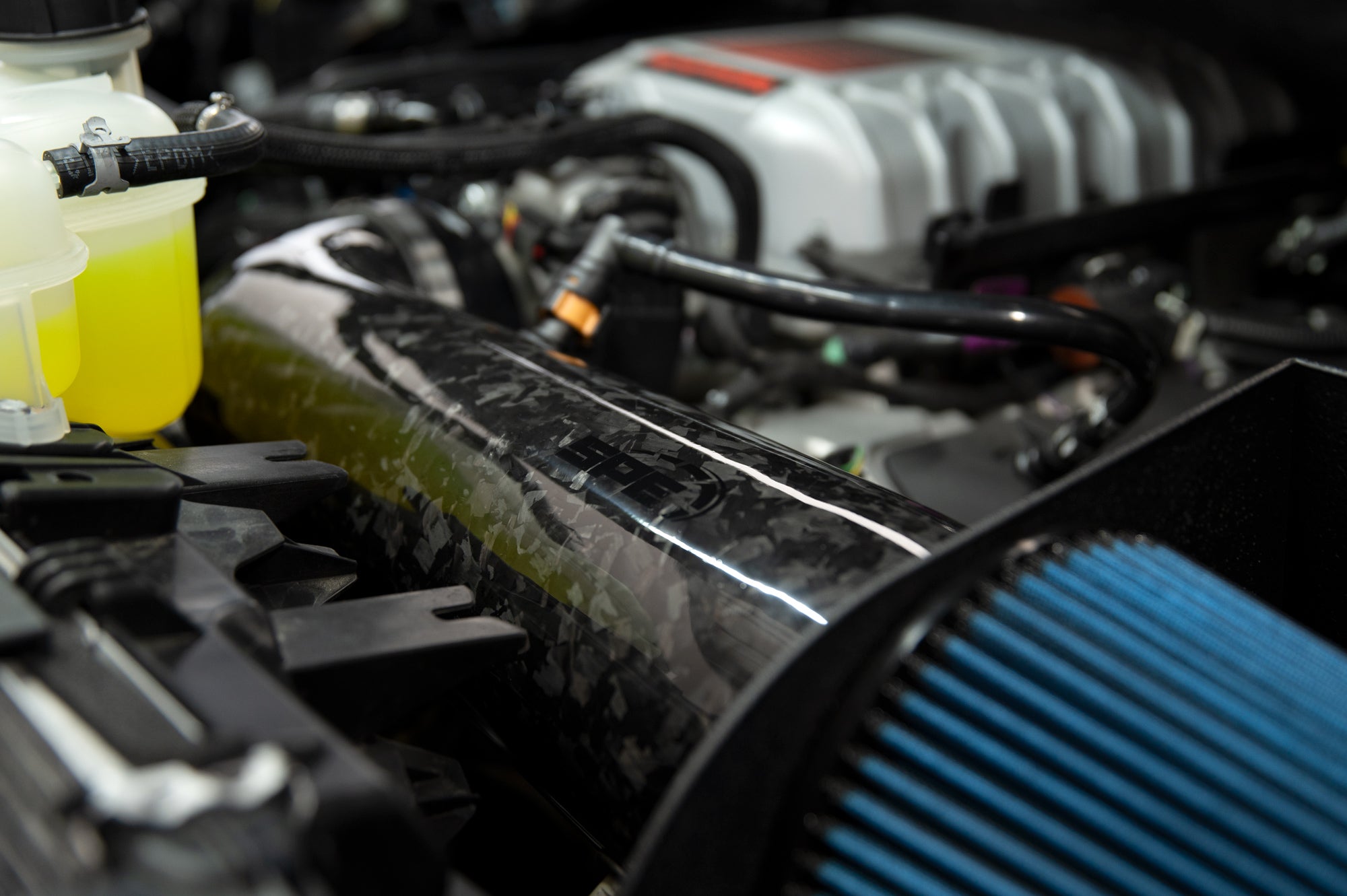 Ford Raptor Racing Intake Manifold SPE Motorsport 2023+ Raptor R Forged Carbon Fiber Intake - Snyder ...