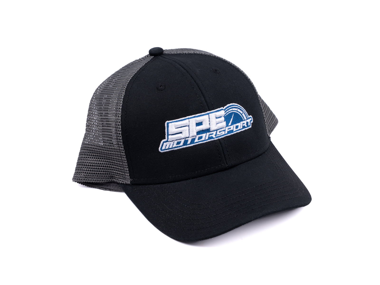 SPE Motorsport Black & Blue Snap Back Hat