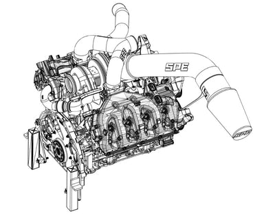 6.7L Ford Diesel Powerstroke S400 Turbo System Performance Upgrade