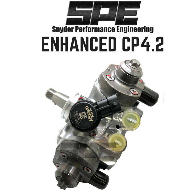 SPE ENHANCED CP4.2 HIGH PRESSURE FUEL PUMP- SUPPORTS UP TO 650HP!