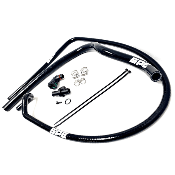 SPE Motorsport 20112022 6.7L Powerstroke Coolant Hose Reroute Kit