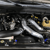 SPE Motorsport 6.7 Powerstroke Coolant Hose Reroute Kit under engine bay