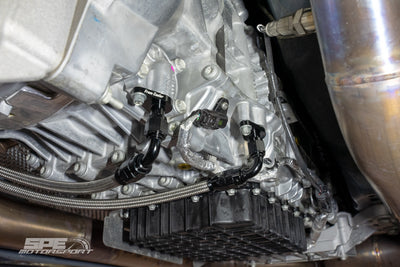 GT500 Tremec TR9070 DCT transmission stainless braided line upgrade