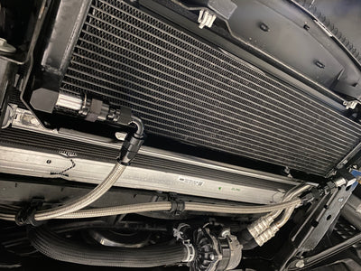 GT500 Tremec TR9070 DCT transmission stainless braided line upgrade