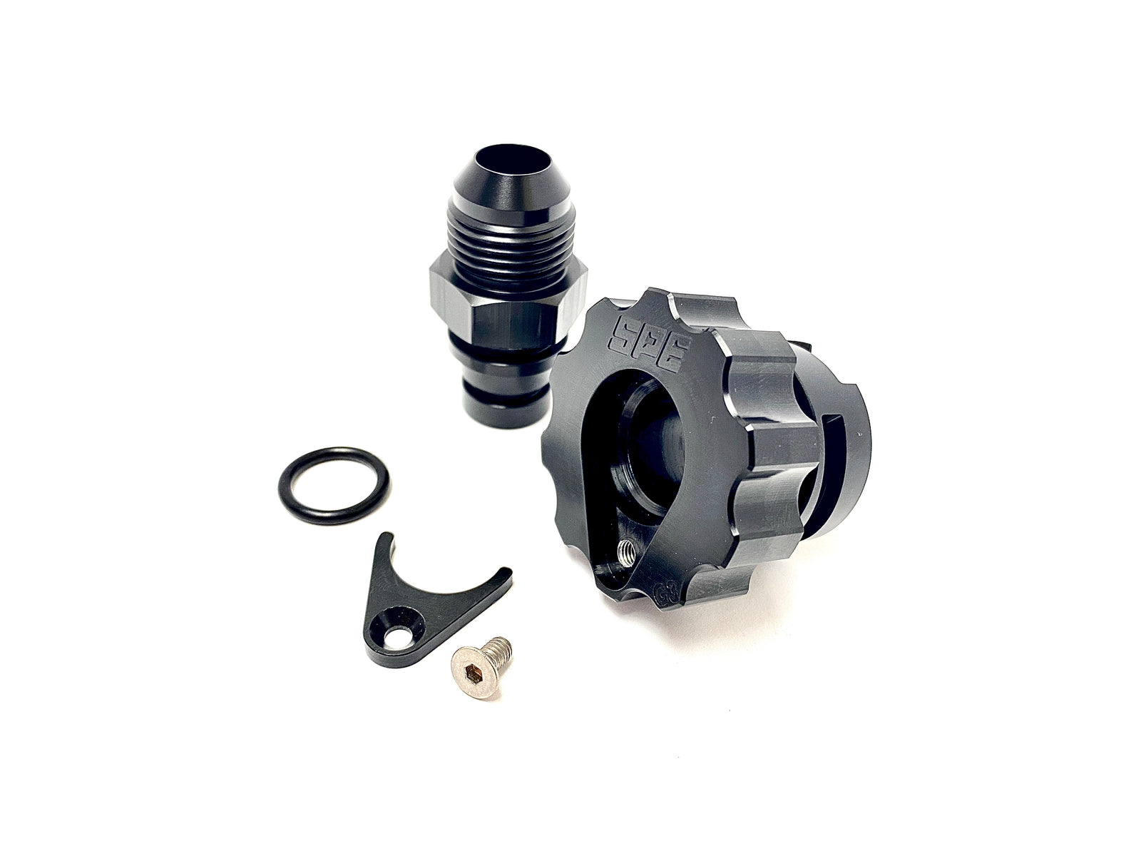 Billet Oil Cap F150 Mustang with AN fitting