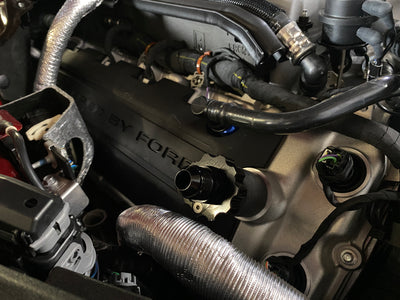 Billet Oil Cap F150 Mustang with AN fitting