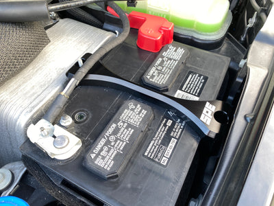 2011-2024 6.7L Powerstroke Billet Battery Hold Down Upgrade
