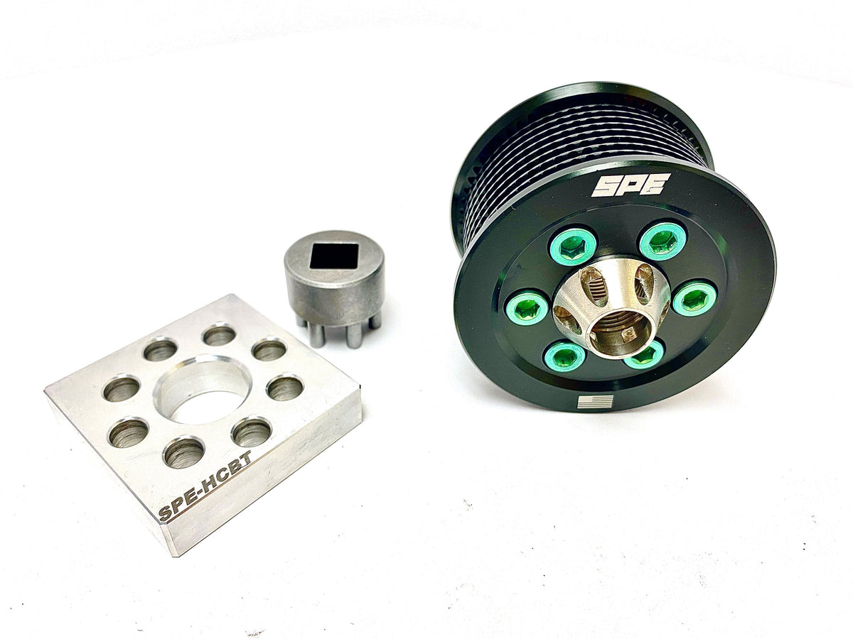 SPE HELLMAX 2015+ HELLCAT PULLEY KIT WITH STAINLESS HUB & INSTALL TOOL