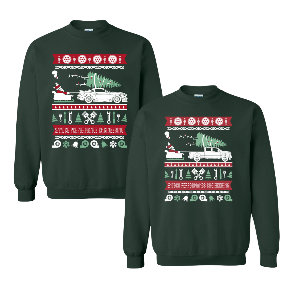 Mustang ugly christmas sweater best sale
