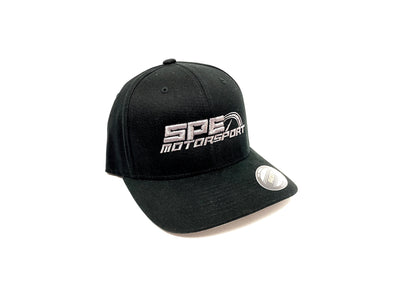 SPE Twill Dad Hat in Black with Charcoal Stitching